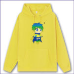連帽衫(長袖, 黃色)